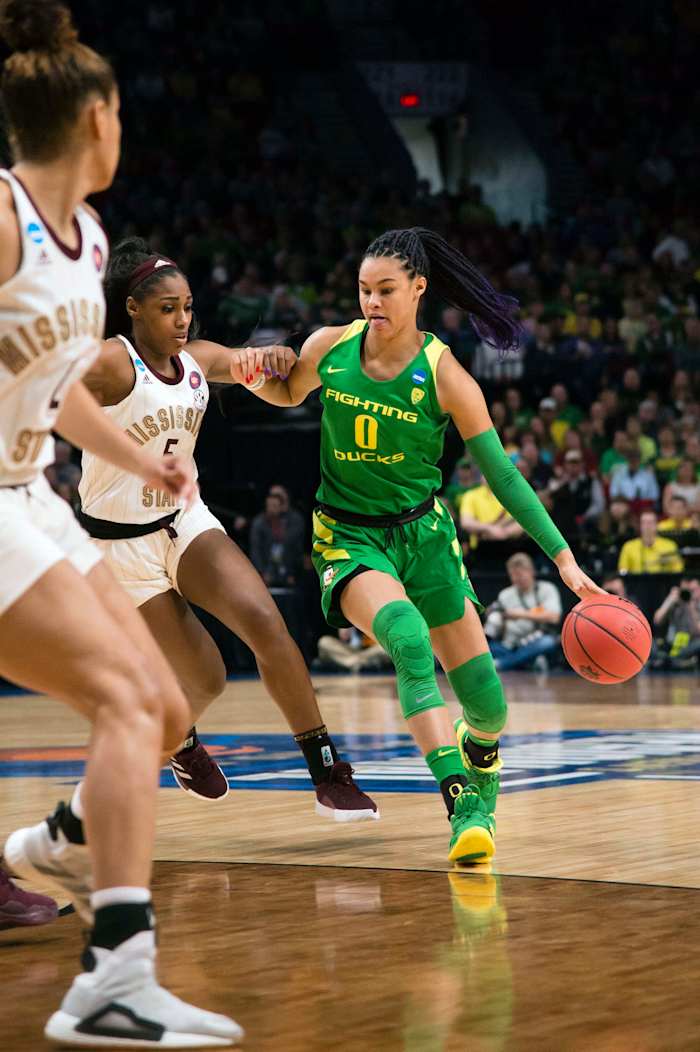 Satou Sabally earned a spot on the All-Star team in her second season.